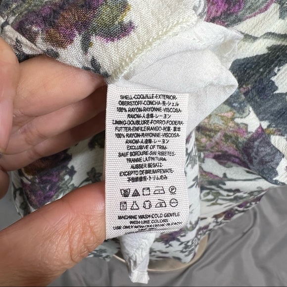 Free People Heart of Gold Watercolor Floral Dress - Picture 13 of 14